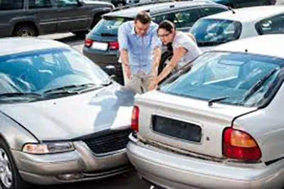 Collision In A Car Park