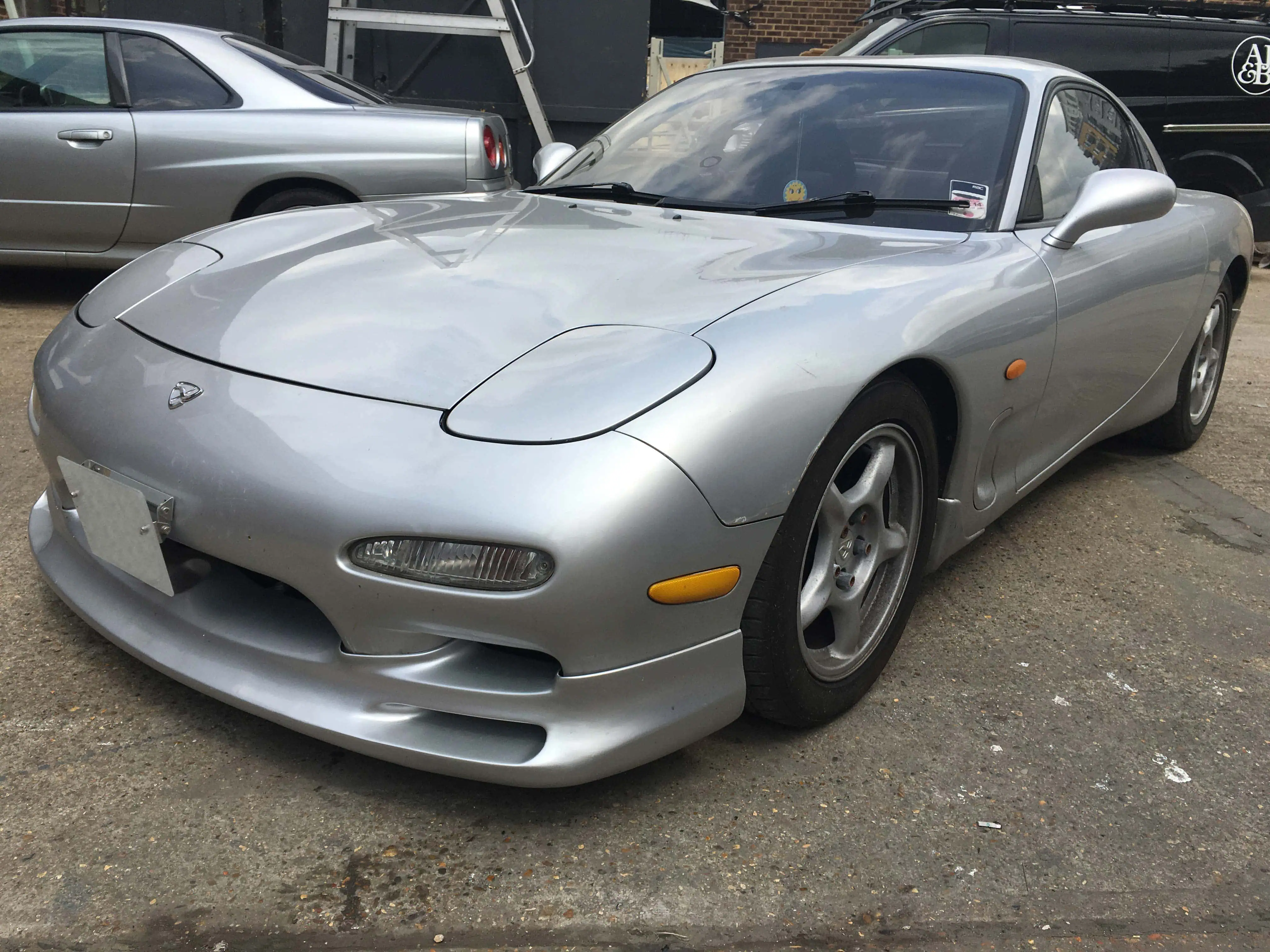 Mazda RX7 (Silver) Full Body Respray