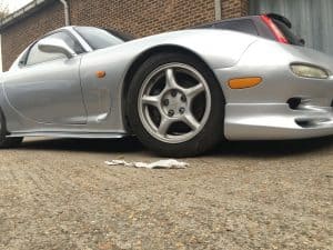 Mazda RX7 (Silver) Restore Faded Car Paint With Full Car Respray