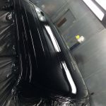 Range Rover Vogue Roof Repainted From Silver To Black
